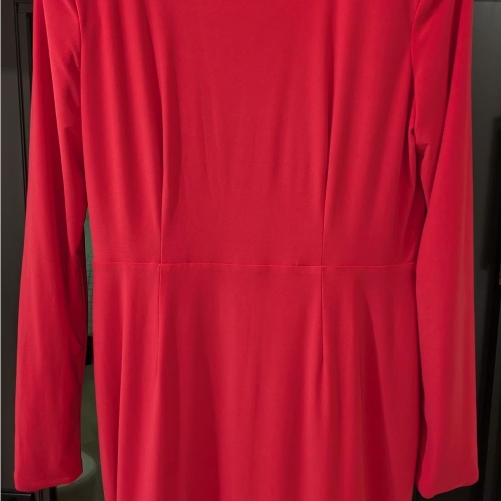 Zhivago | Forte Gown In Cerise Hot Pink NEW Size 12 Long Sleeve Modest - Picture 7 of 7